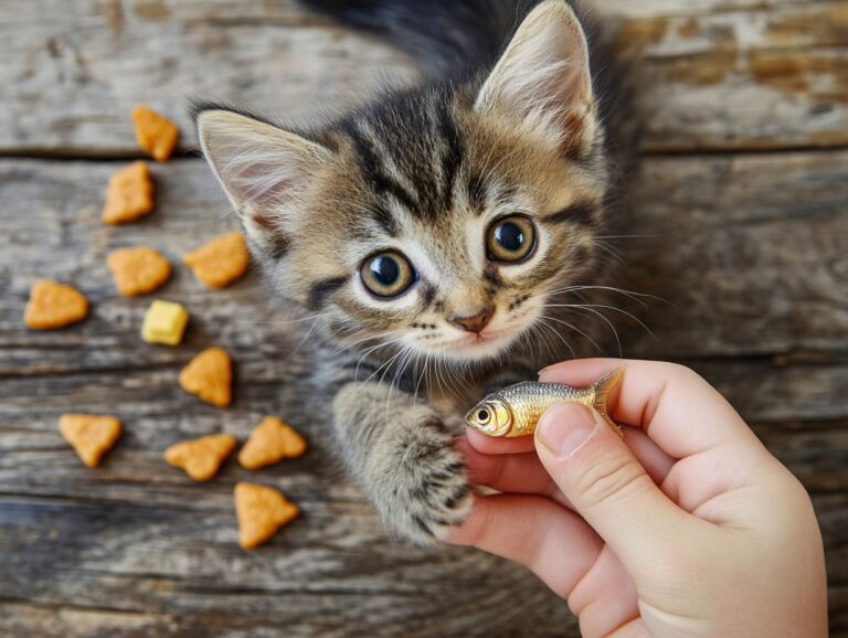 Effective Training Treats for Kittens