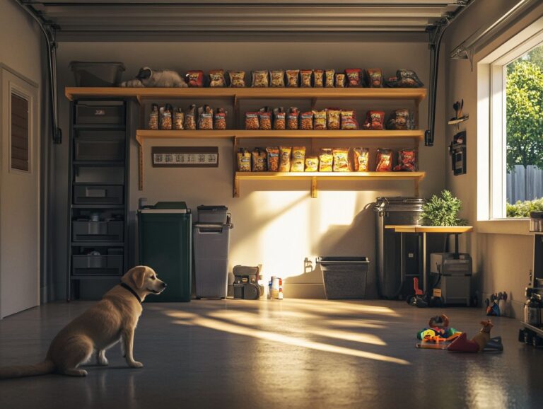 Is It Safe to Store Pet Foods in the Garage?