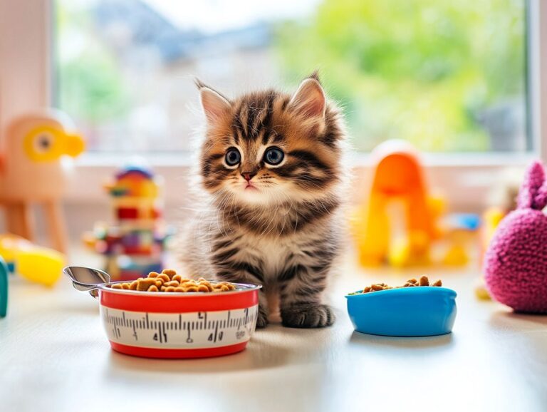 Kitten Feeding Guide: How Much and How Often to Feed