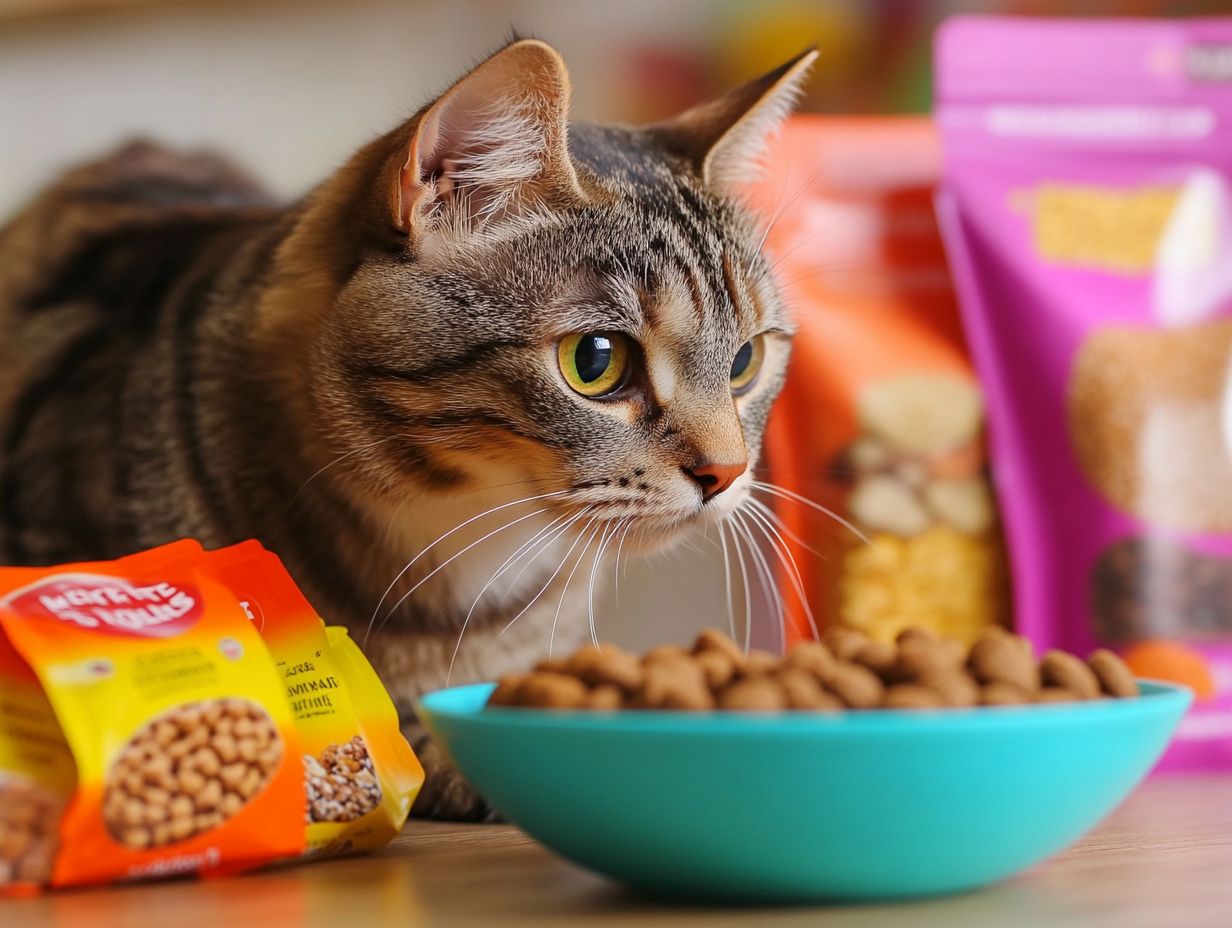 What are the Common Grains Used in Cat Food?