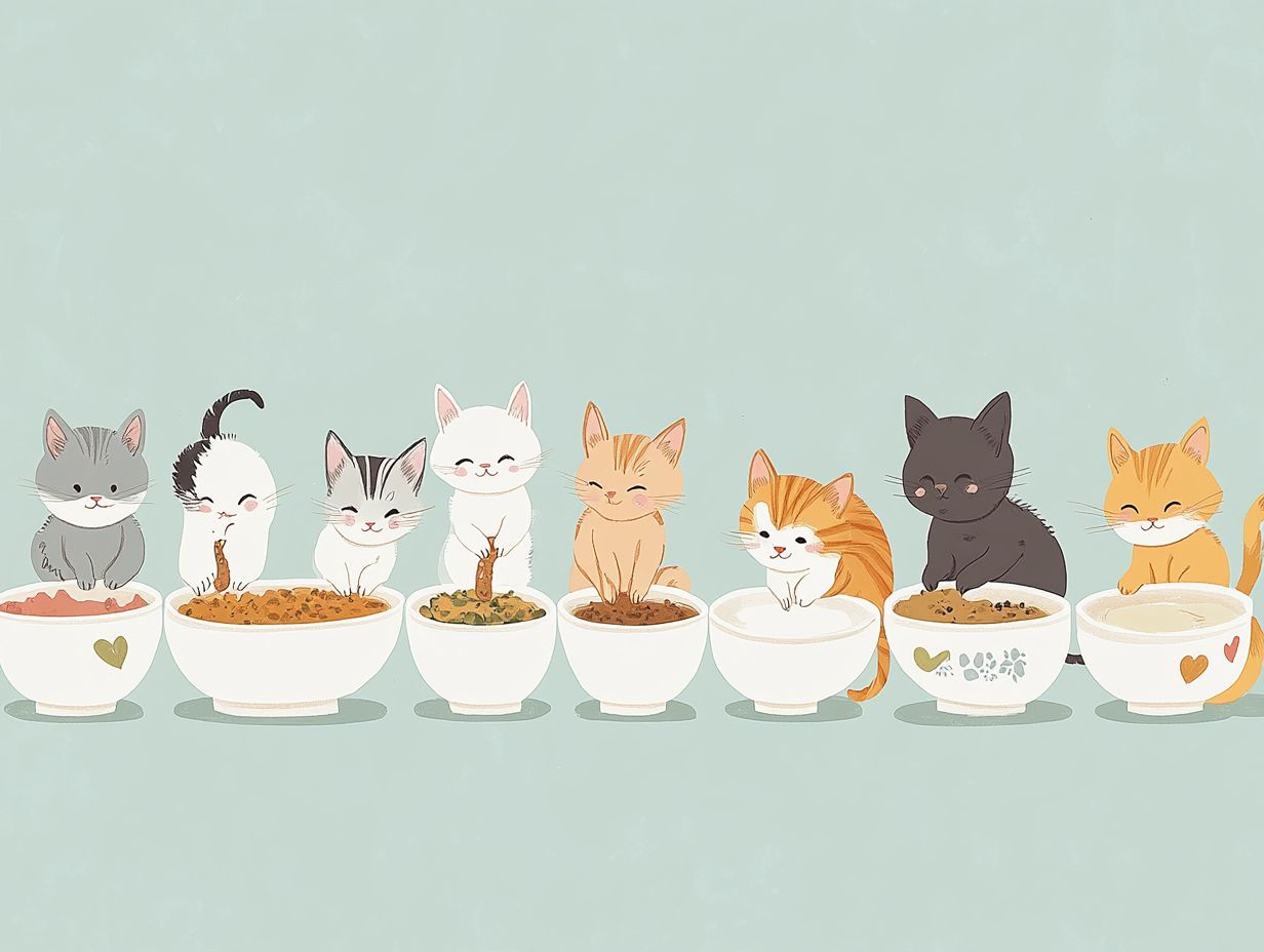 What is the perfect kitten feeding schedule from weaning to adulthood?