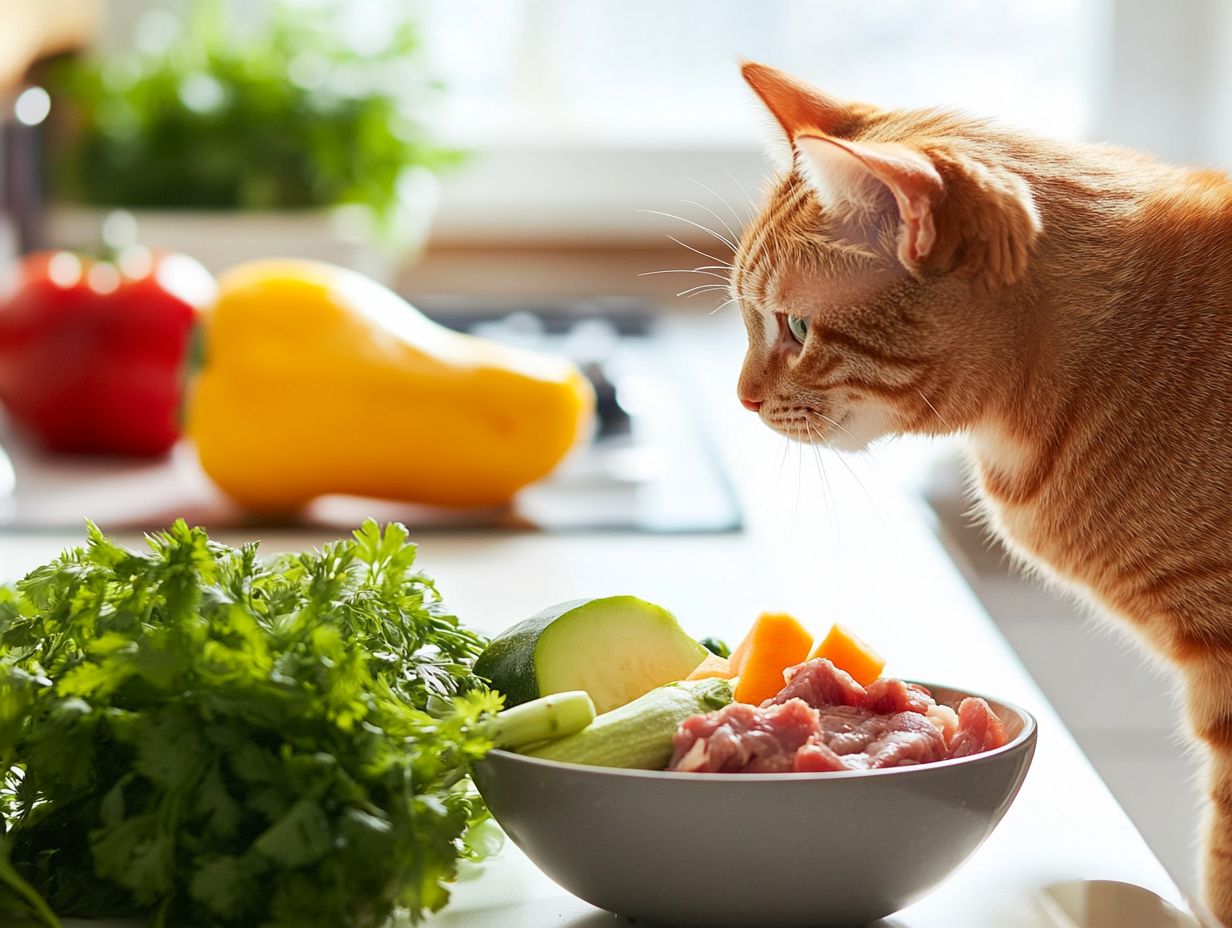 2. Homemade Raw Cat Food