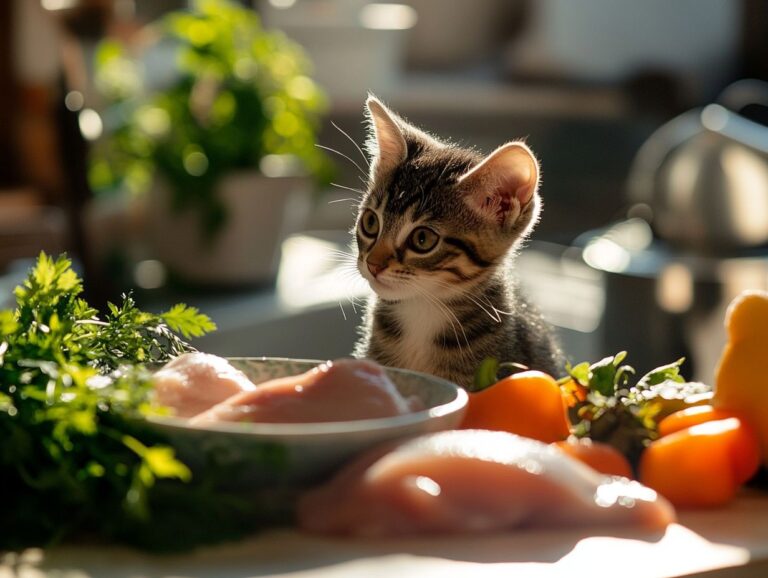 Raw Food for Kittens: Safe Nutrition for Growing Felines