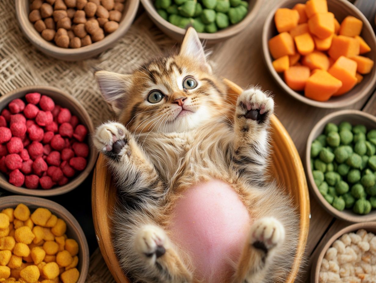 What Foods Should Be Avoided for Kittens with Sensitive Tummies?