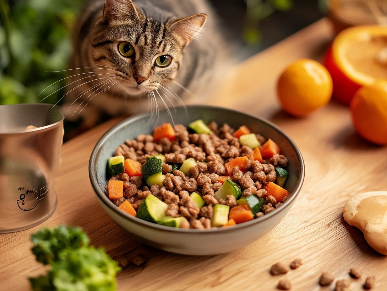 What Are Some Recommended Grain-Inclusive Cat Food Brands for Weight Management?