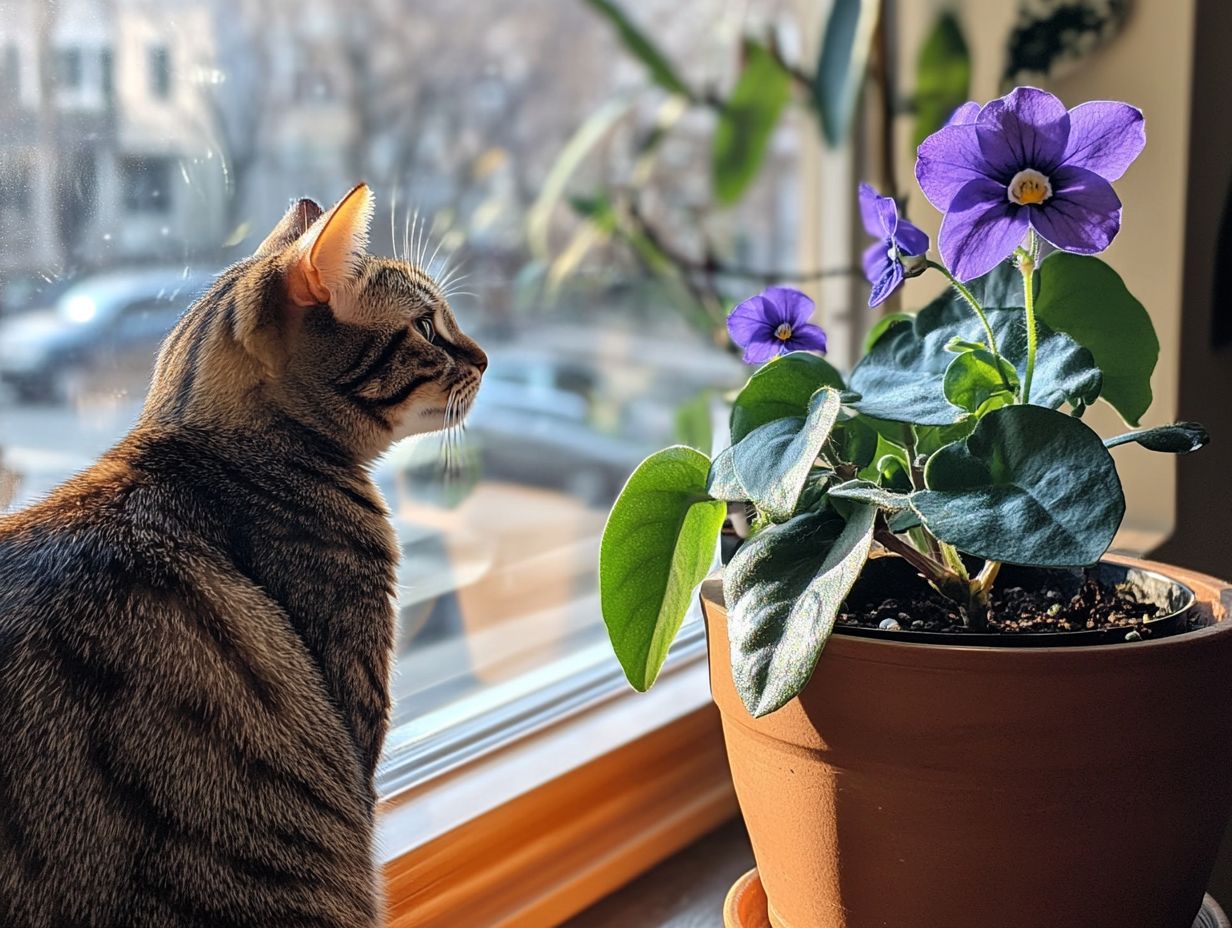 How to Keep Cats Away from African Violets?