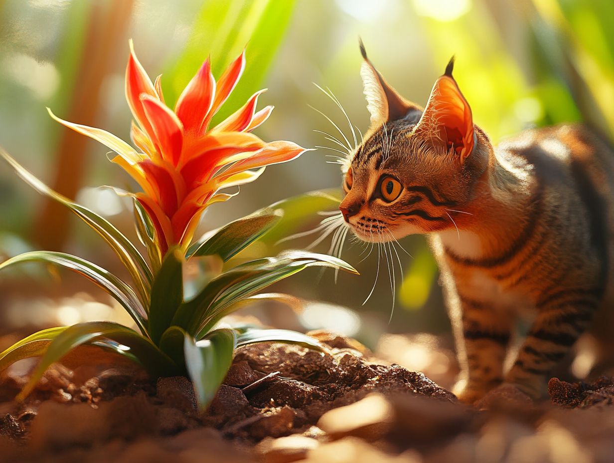 What to Do if Your Cat Has Ingested Bromeliads?