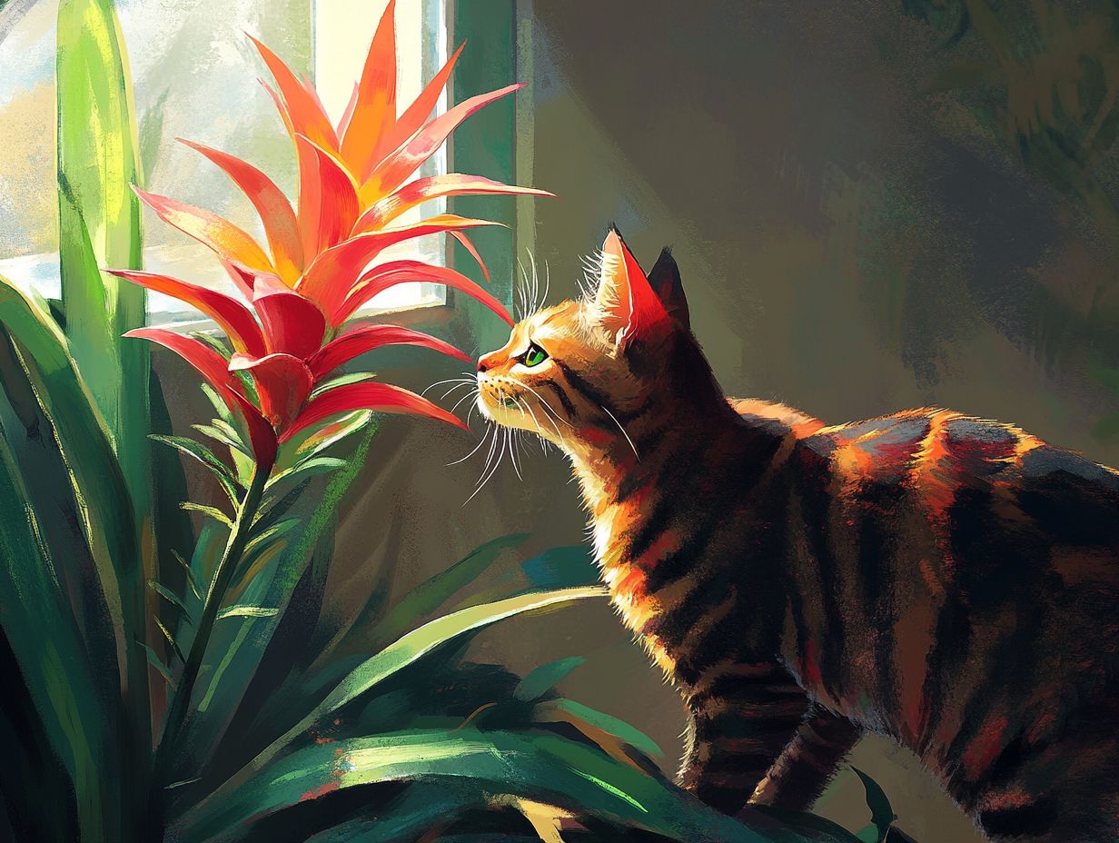 Are Bromeliads safe for cats?