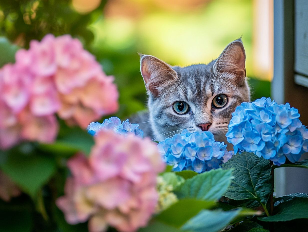 What Happens if a Cat Eats Hydrangeas?