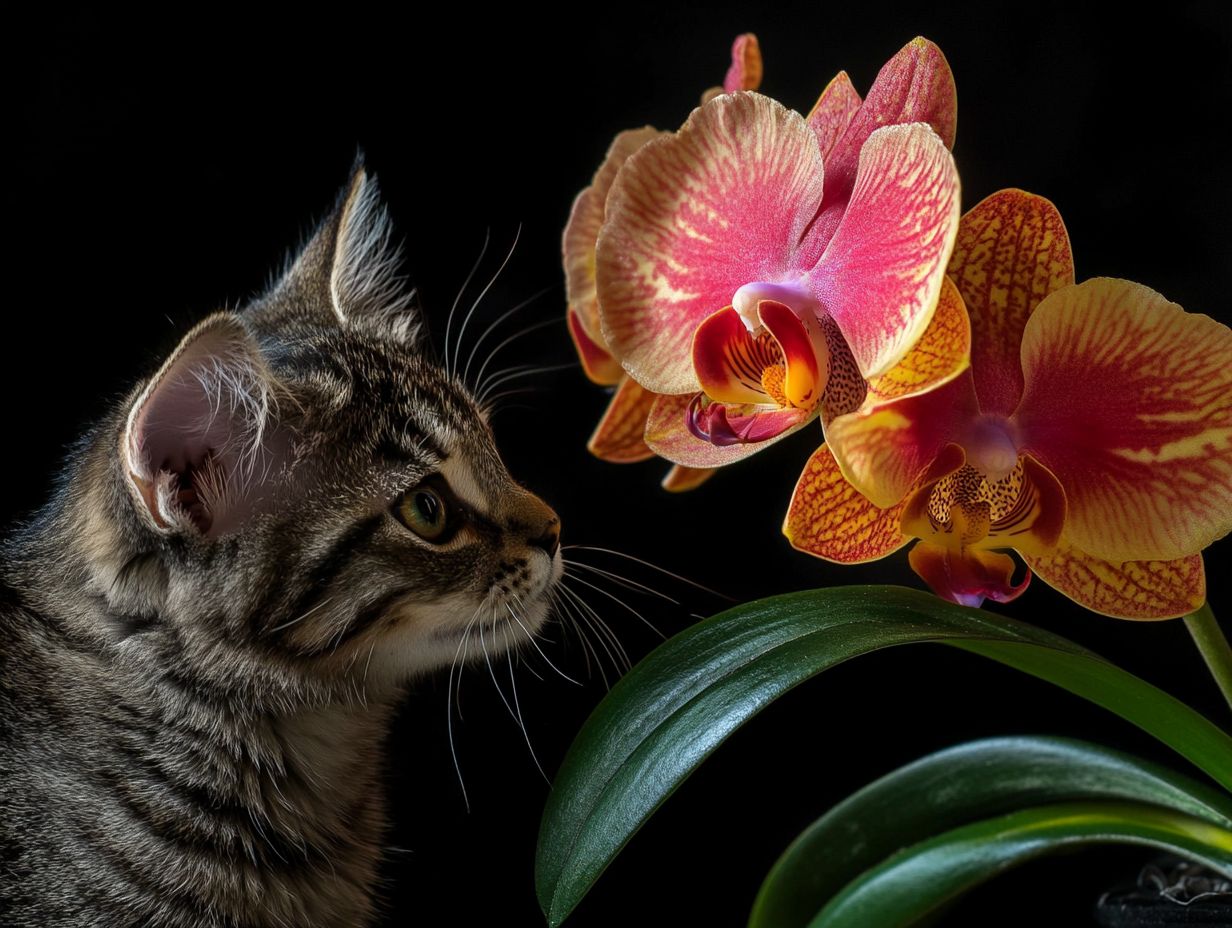 Keeping Your Cat Safe Around Orchids