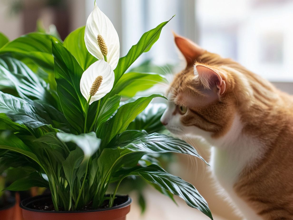 What Are Some Safe Alternatives to Peace Lilies for Cat Owners?