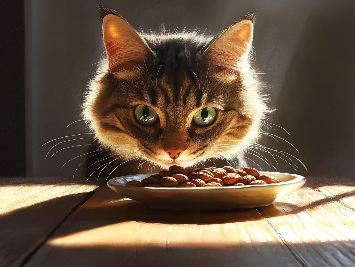 Risks associated with Almonds for Cats