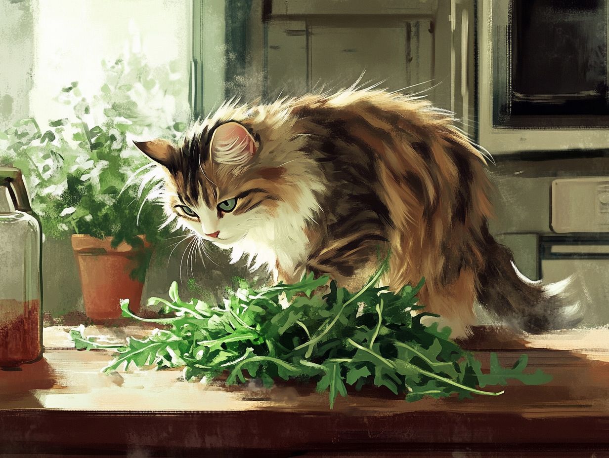 Potential Benefits of Arugula for Cats