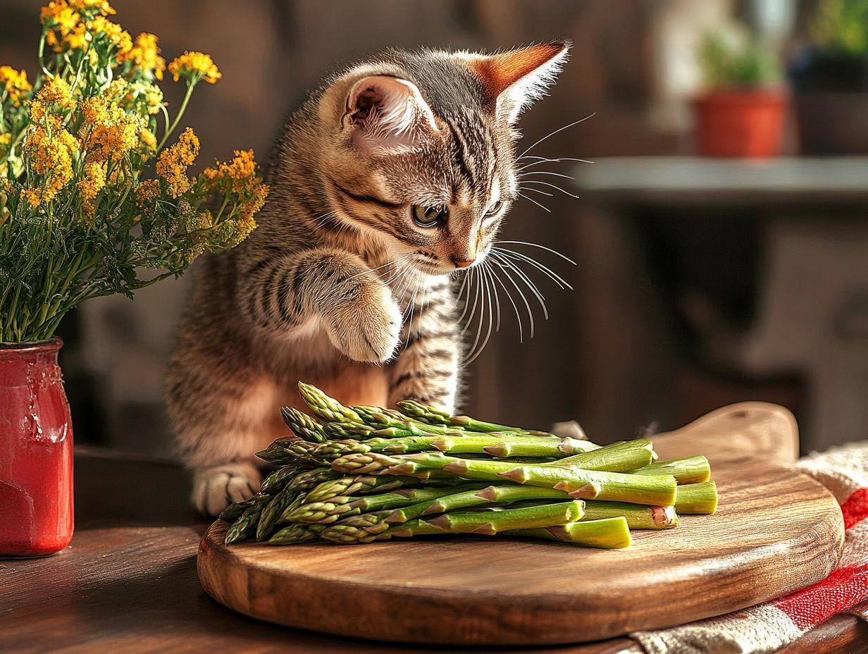 Tips and Precautions for Feeding Asparagus to Cats