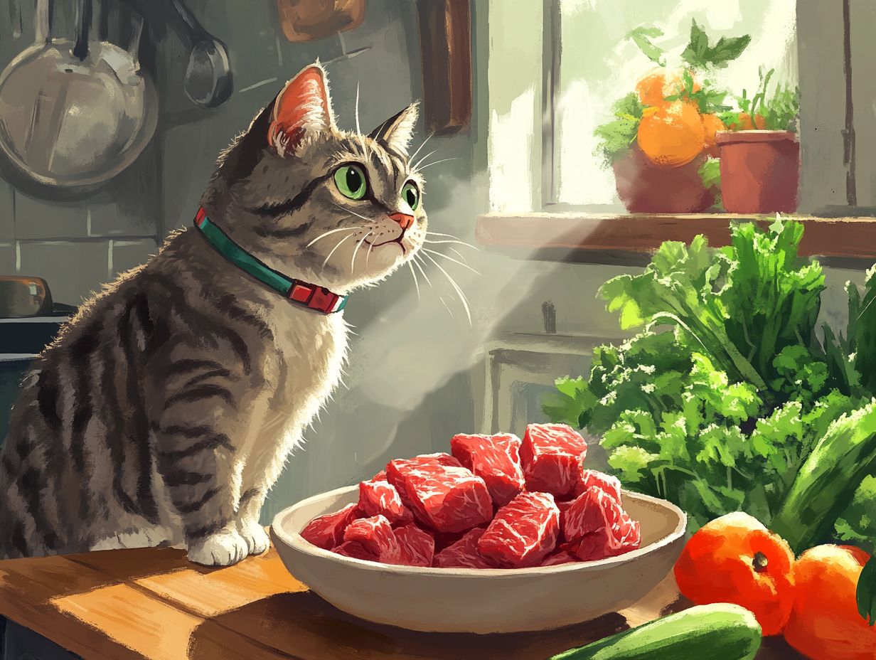 Can cats eat raw beef? Health risks associated with raw beef for cats