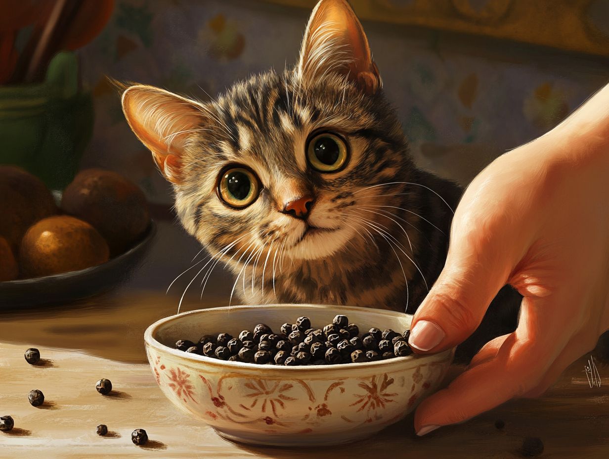 Possible Effects of Black Pepper on Cats