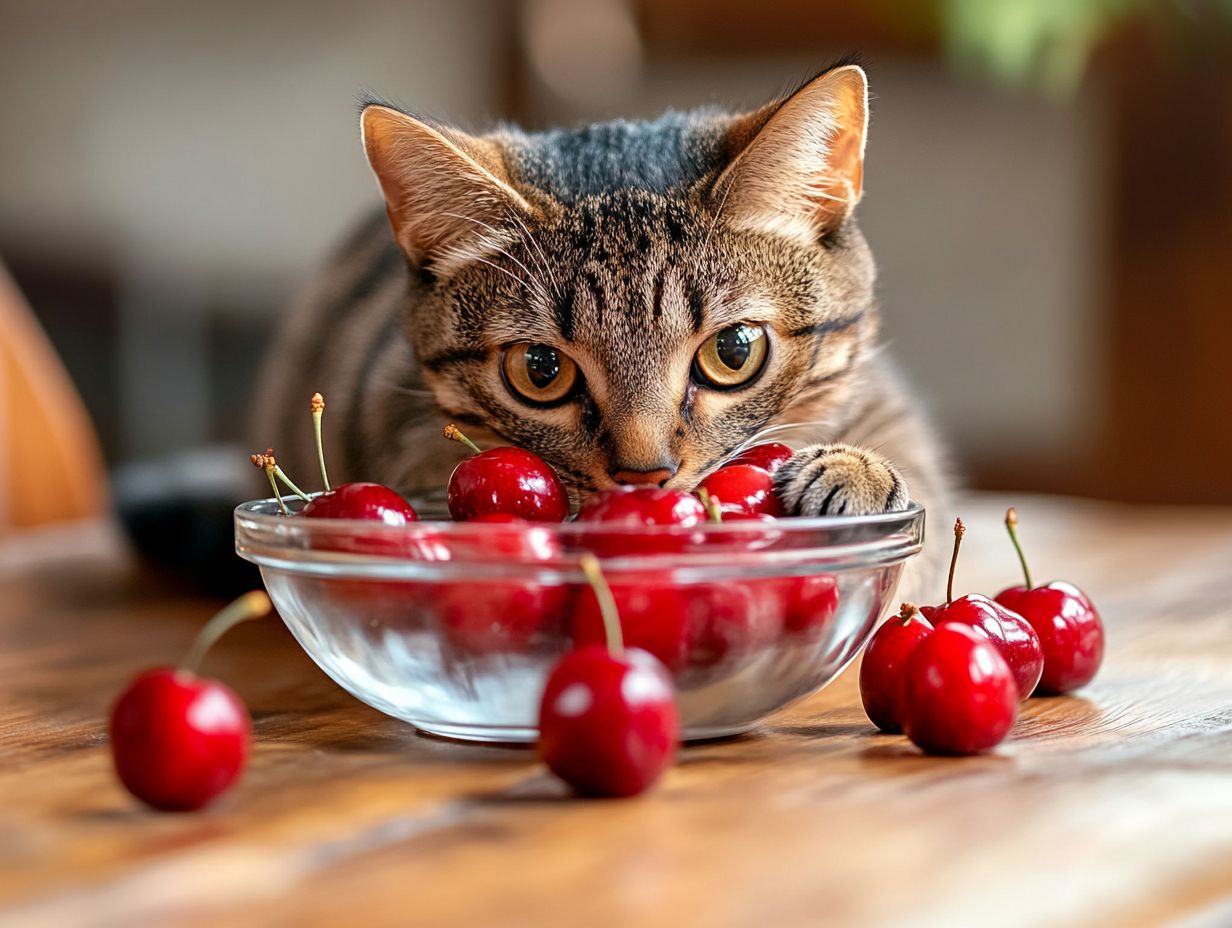 What to Do If Your Cat Eats Cherries