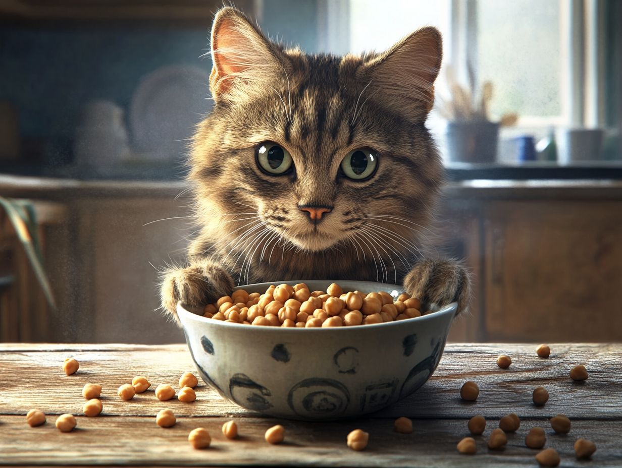 Can cats eat chickpeas?