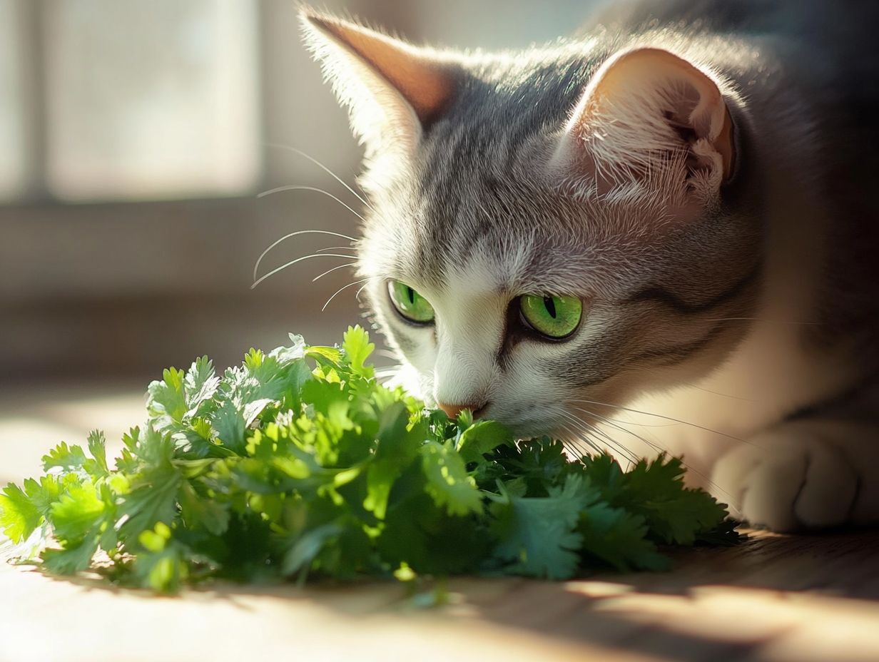 Can cats eat cilantro?