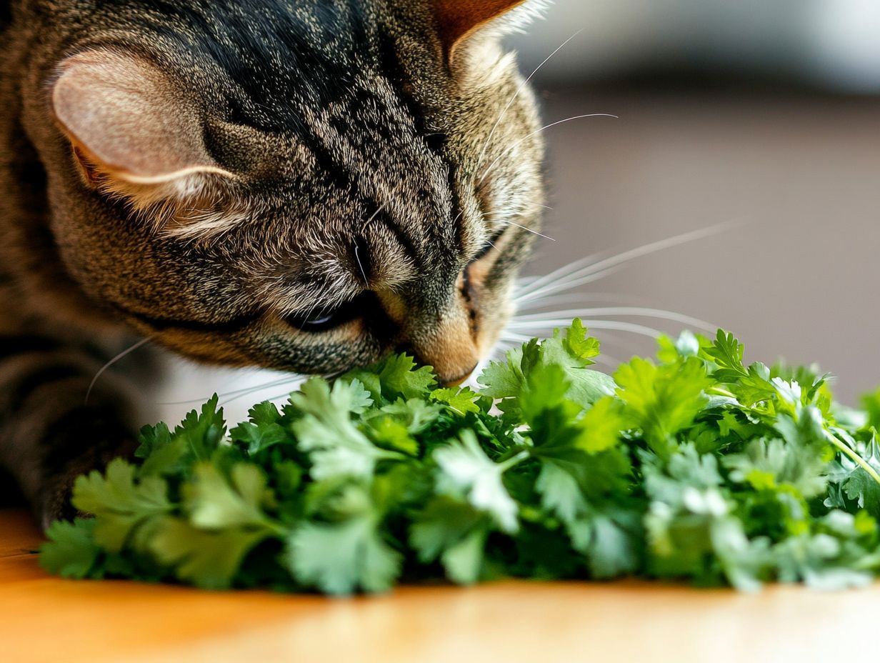 Can cats eat coriander?