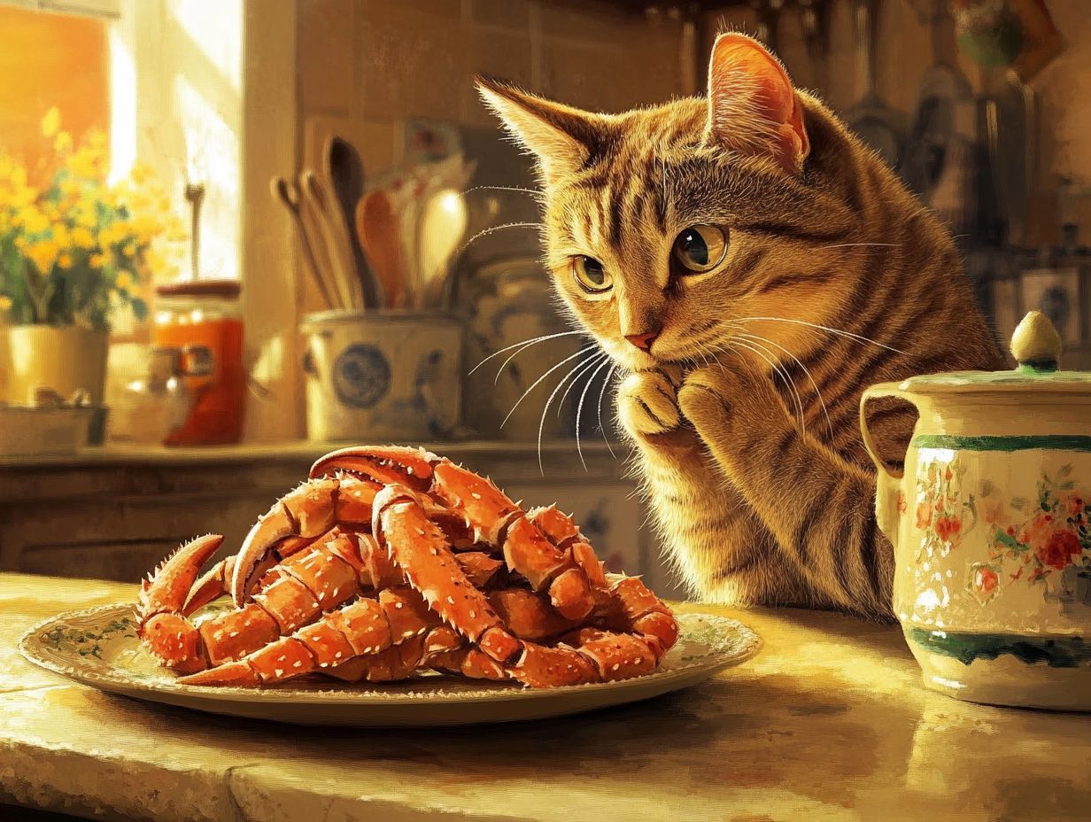 Healthy seafood options for cats