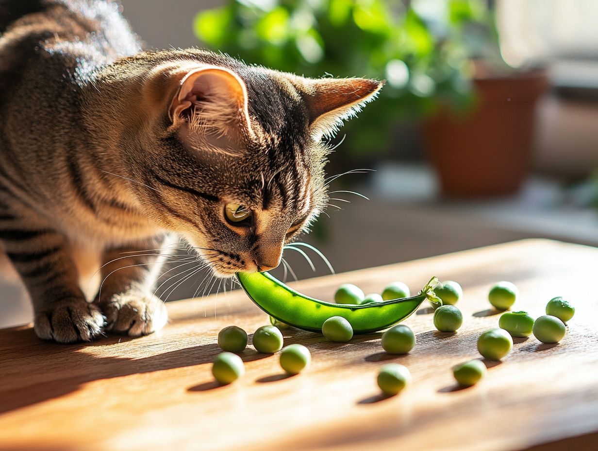 Vitamins and Minerals Found in Green Peas for Cat Health