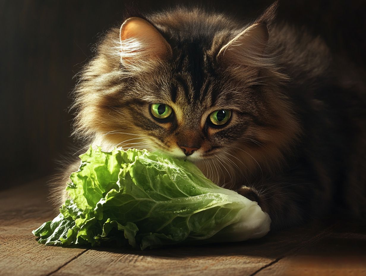 Can cats eat lettuce?