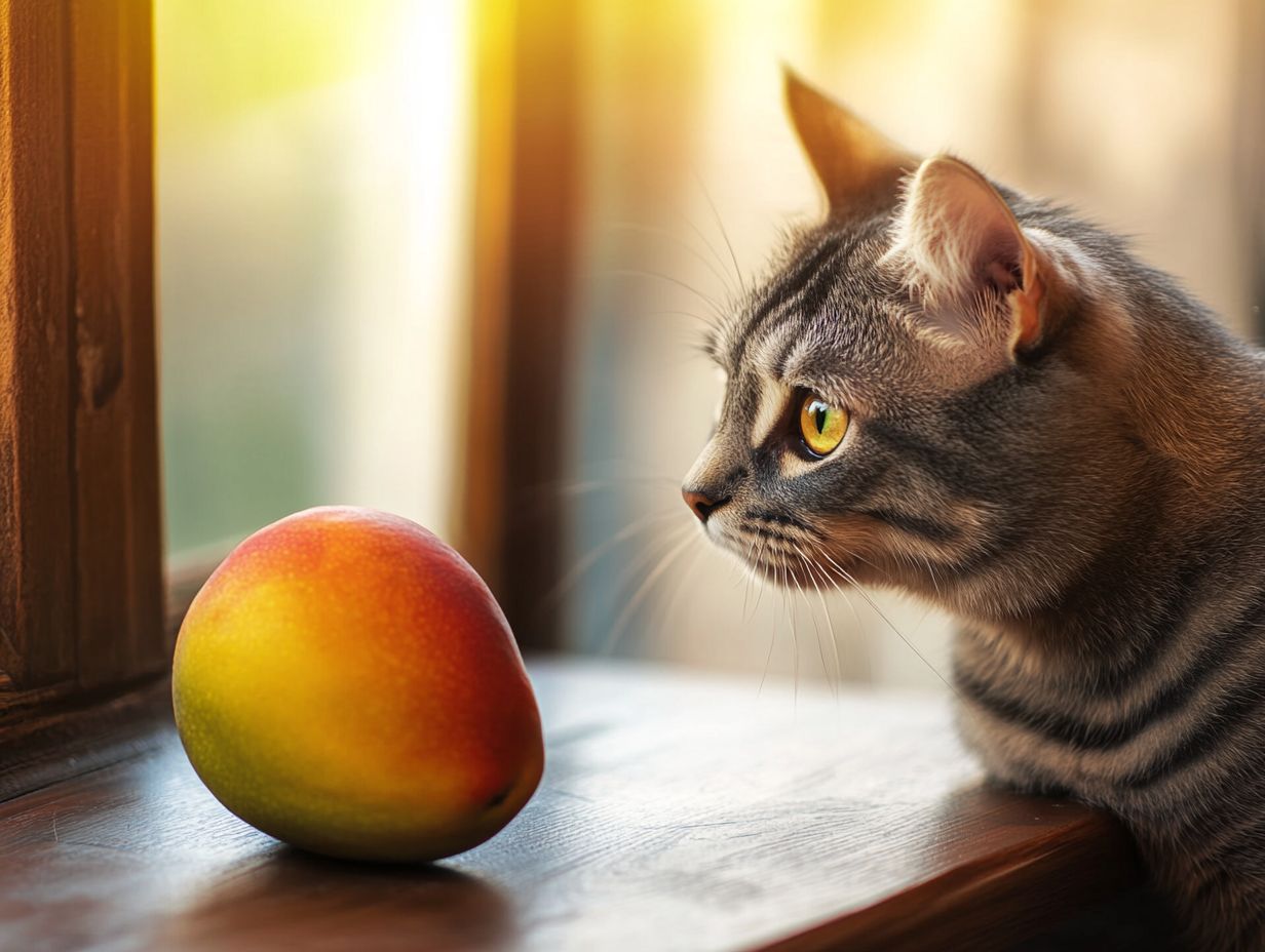 Is mango safe for cats to eat?