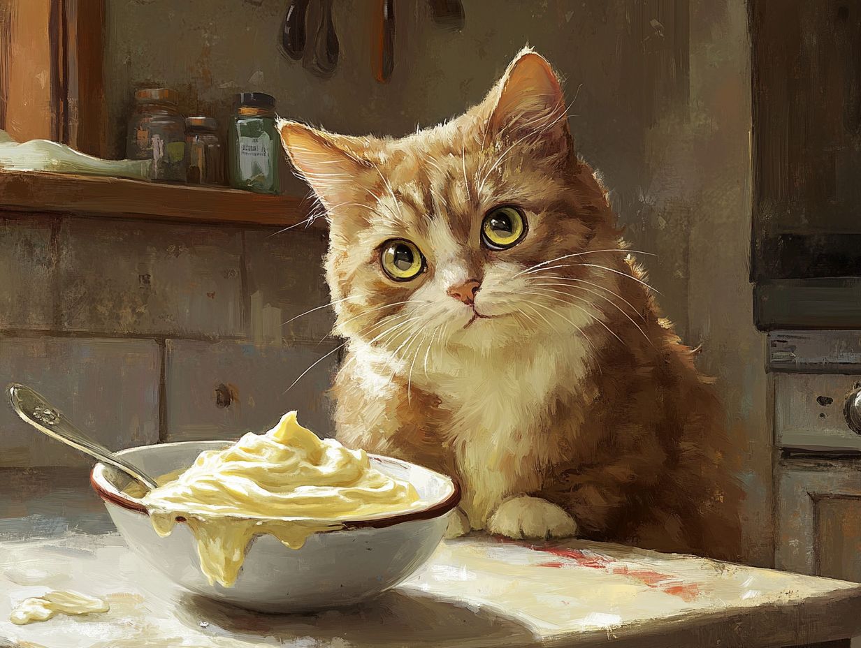 Is mayo safe for cats to eat?