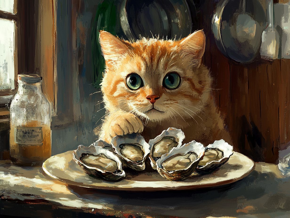 Benefits of Oysters for Cats