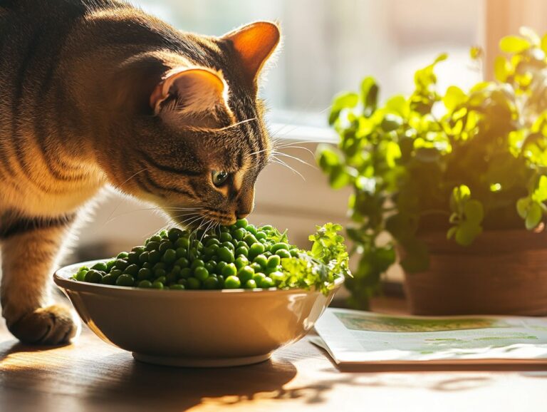 Can Cats Eat Peas? A Nutritional Guide for Cat Owners