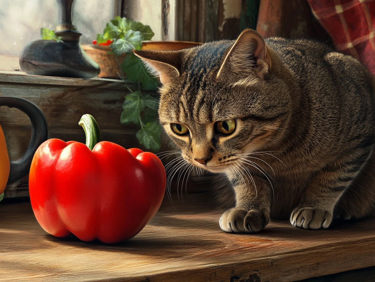 Tips for Introducing Peppers to Cats