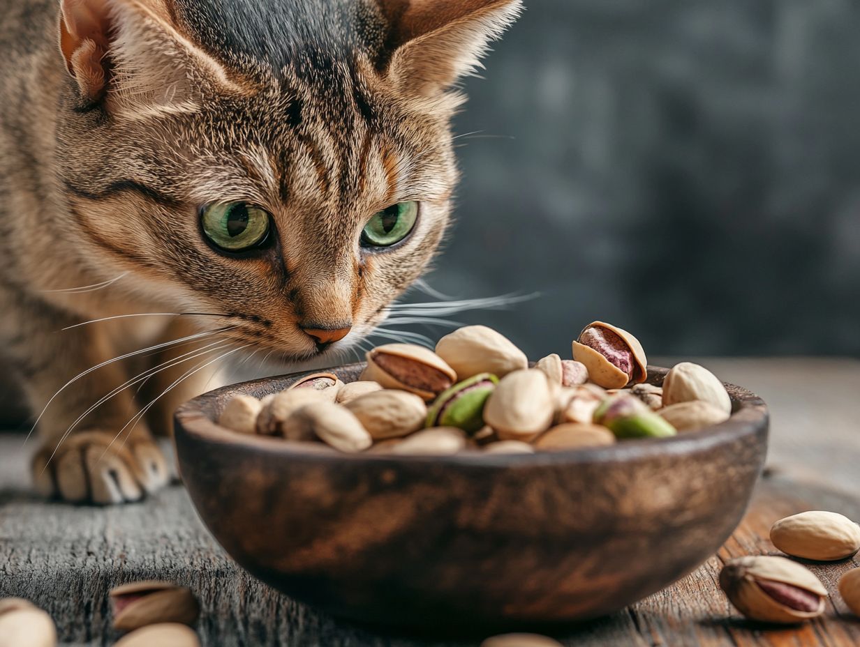 Can cats eat pistachio nuts? What to know