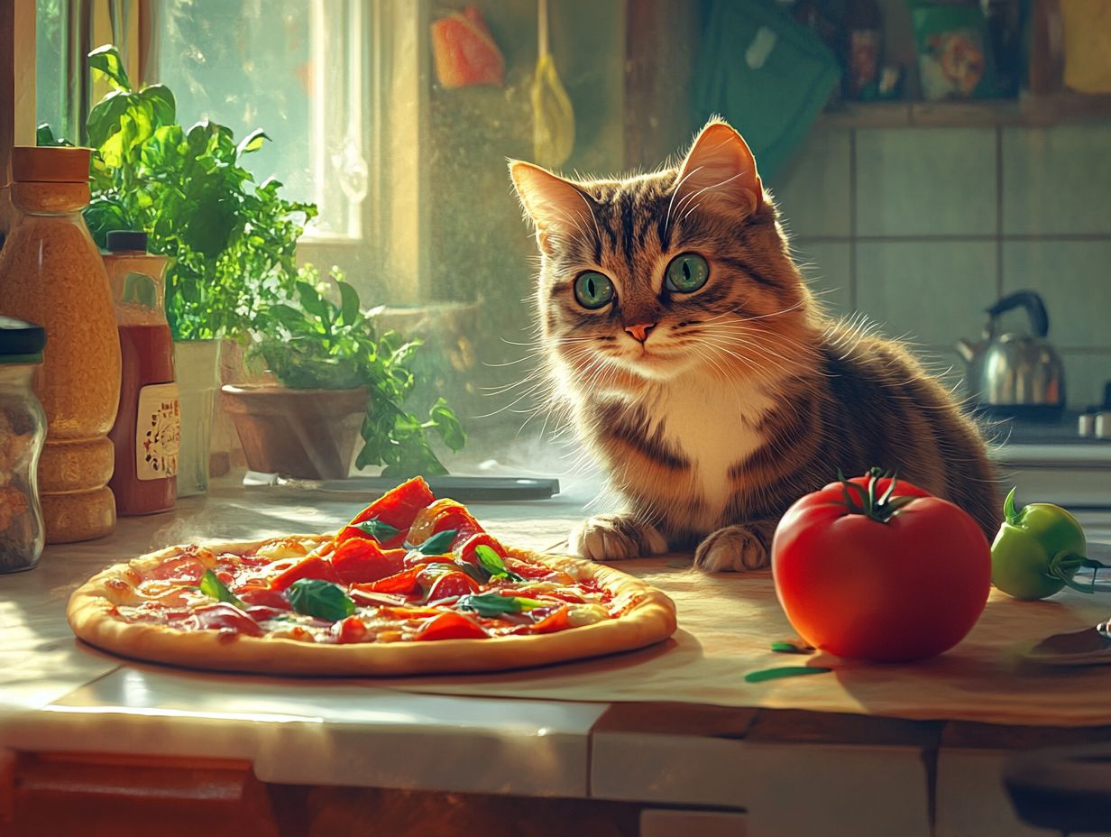 Can cats eat pizza?