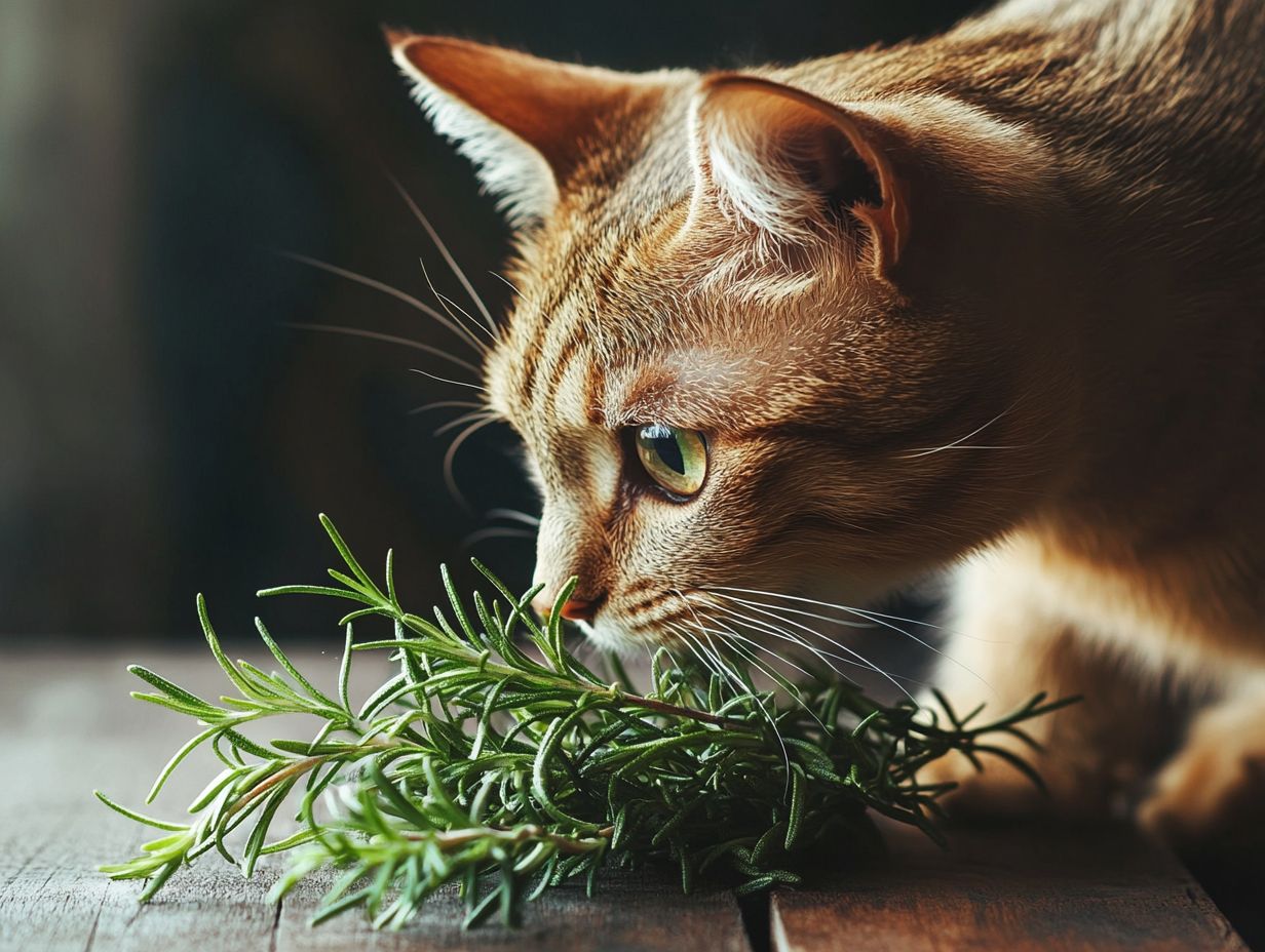 How to Keep Cats Away from Rosemary Plants