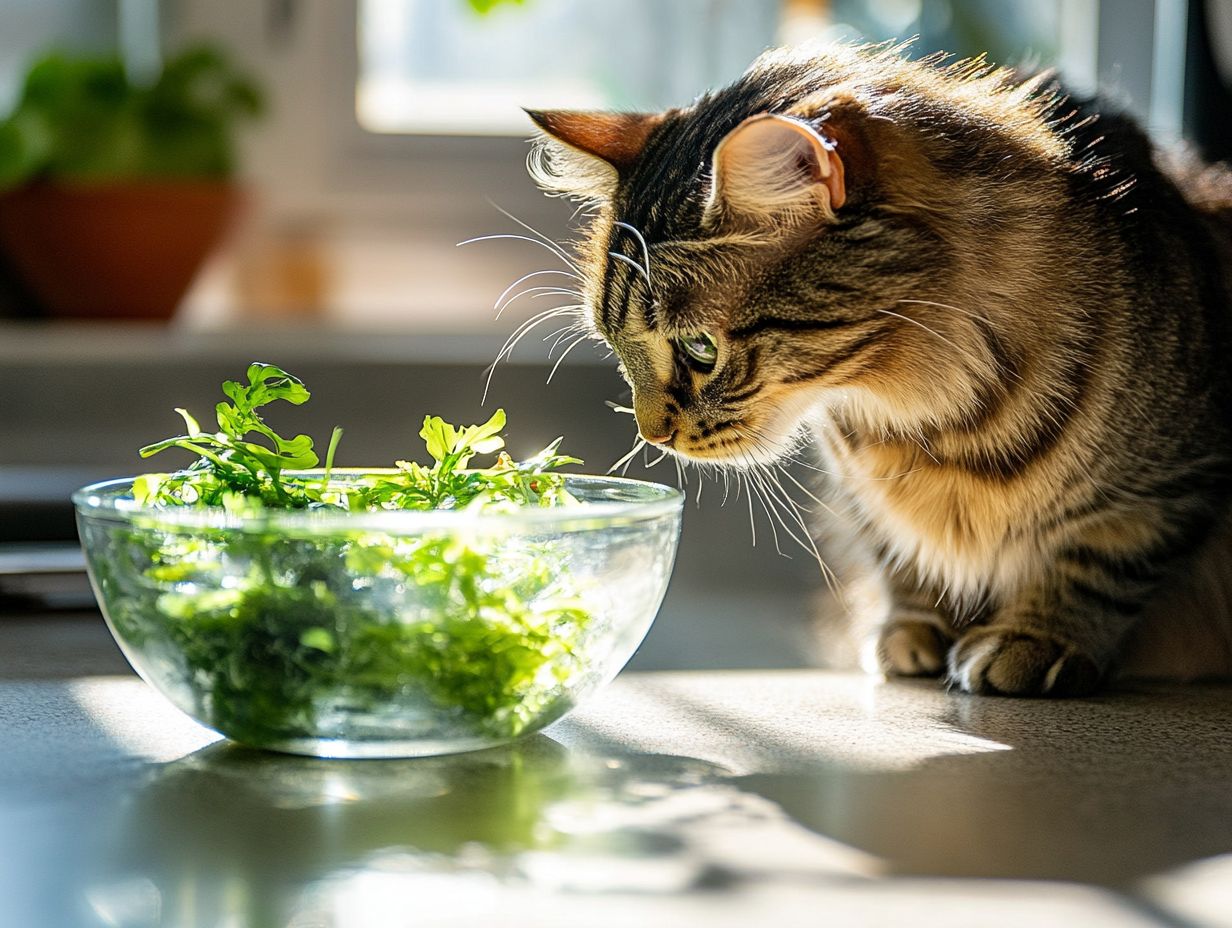 Healthy seaweed options for cats