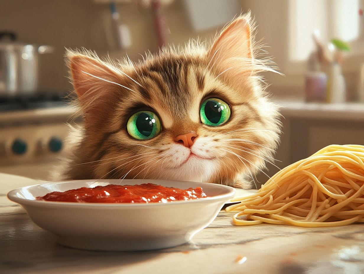 What Ingredients in Spaghetti Sauce are Harmful to Cats