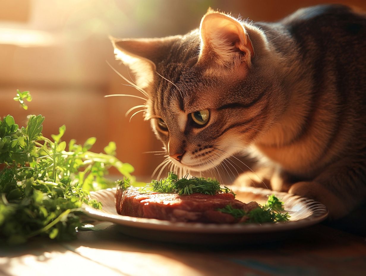 What cuts of steak are safe for cats?