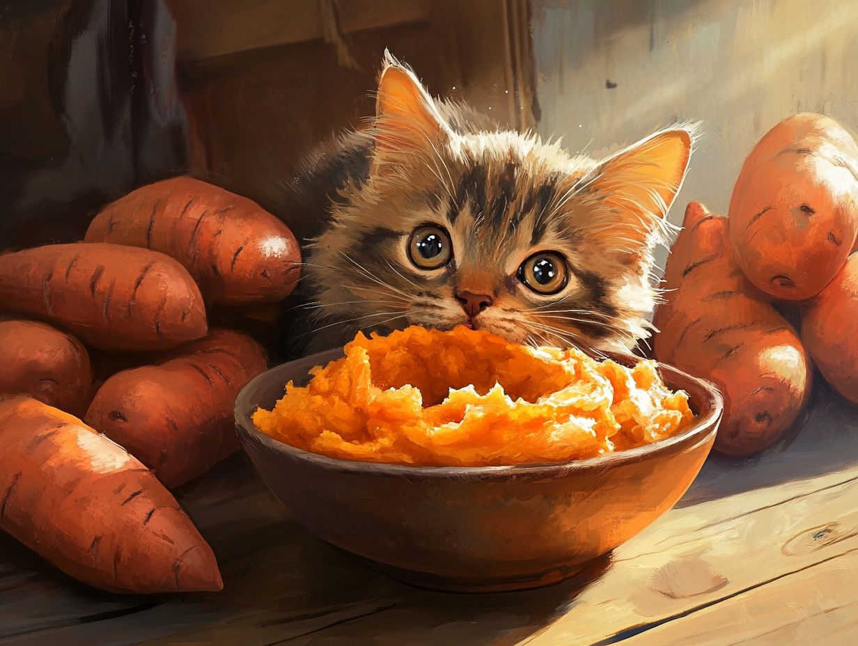 Can cats eat sweet potatoes?