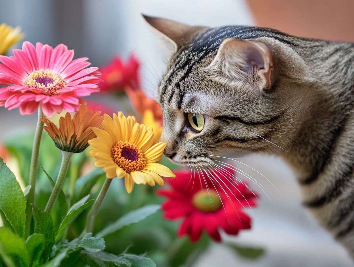 Can Gerbera Daisies harm cats and other pets?