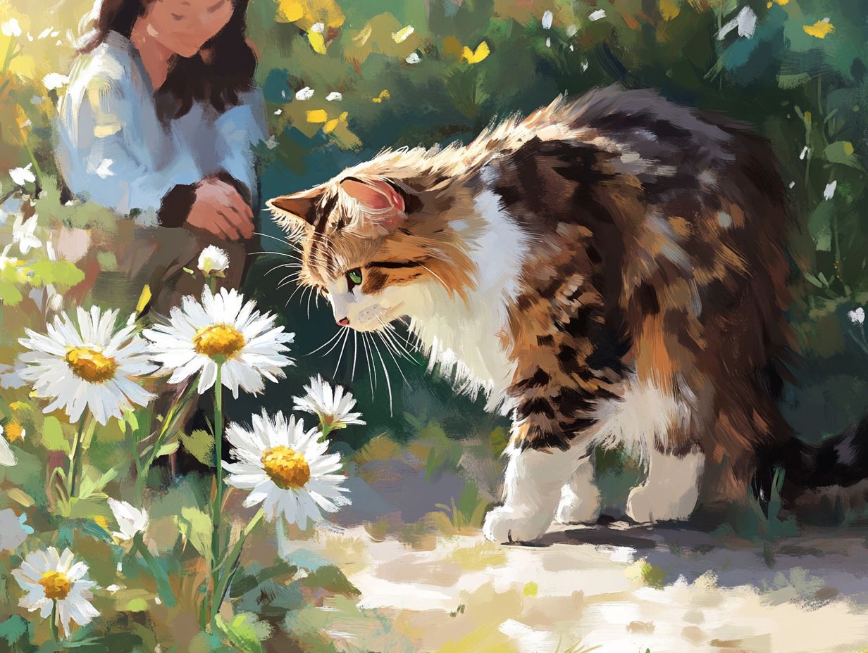 1) Are Shasta Daisies safe for cats to be around?