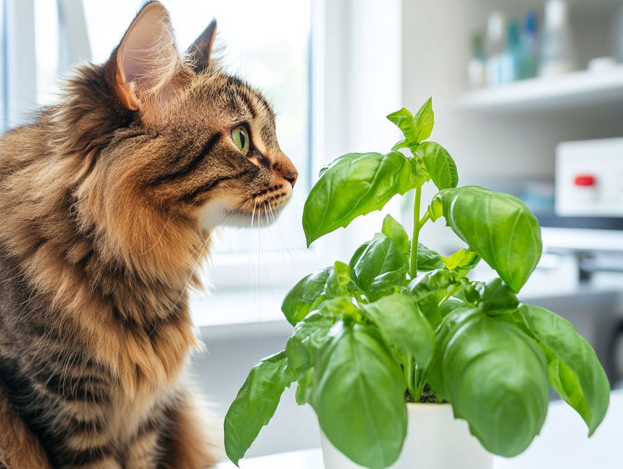 What are the Alternatives to Basil for Cats?