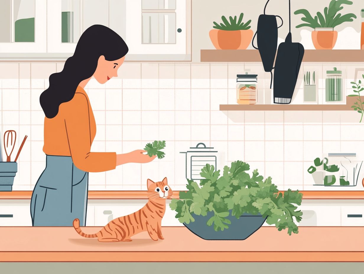 What Are the Signs of Cilantro Toxicity in Cats?