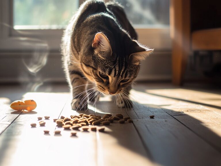 Is It OK For Your Cat to Play With Their Food?