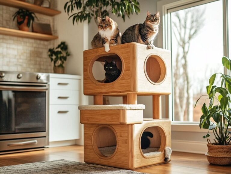 The Best Cat Trees with Built-in Litter Boxes: Save Space and Keep Clean